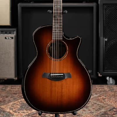 Taylor (1 of 42) Builder's Edition 914ce LTD Macassar Ebony Grand Auditorium Acoustic/Electric Guitar - Shaded Edgeburst with Hardshell Case image 3