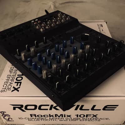 Rockville ROCKMIX 10FX 10 Chan Mixer USB Computer Recording Interface+Effects image 11