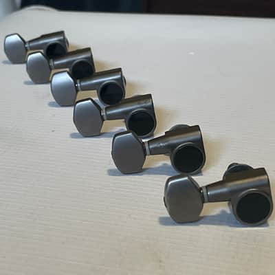 2000's Ibanez RG5EX1 Guitar Dual Pin Powder Cosmo Reverse Tuners Tuning Pegs 6 In Line image 1