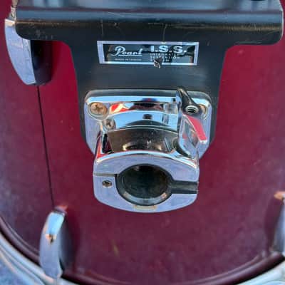Pearl Export Series 13x11 Rack Tom Wine Red w/ Mount – Good Condition image 6