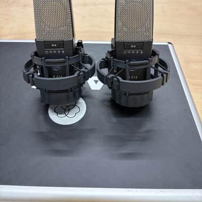 AKG C414 XLS/ST Matched Stereo Pair 2010s - Black image 2