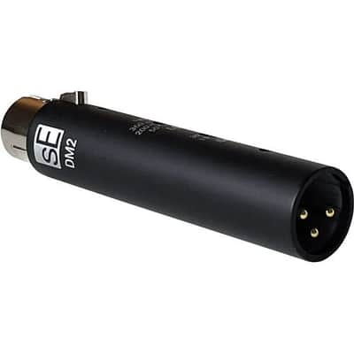 sE Electronics DM2 Dynamite Active In-Line Microphone Preamplifier (Black) image 3