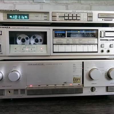 Marantz PM-55+SD-351+ST-430 Rare Vintage Set Cassette System Gold Japan Warranty image 10