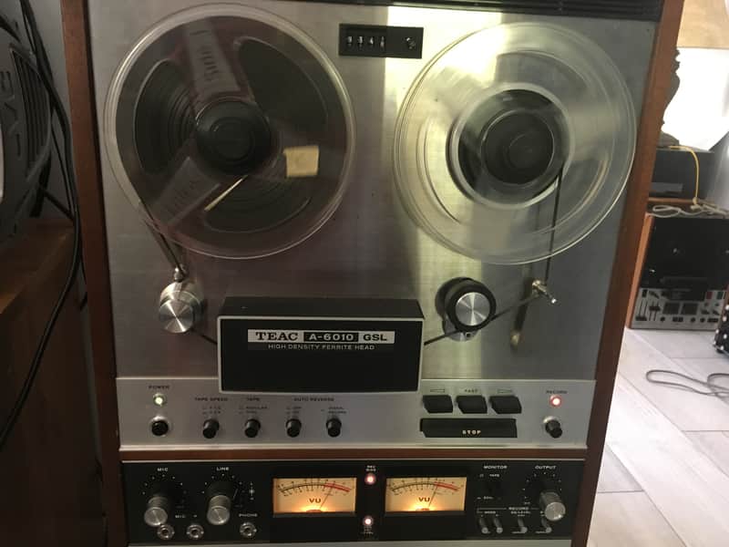 TEAC A-6010 GSL 7 inch Auto Reverse reel to reel tape deck recorder image 1
