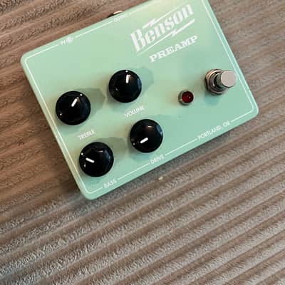 Benson Amps Preamp Pedal Seafoam Green Canada exclusive edition image 2