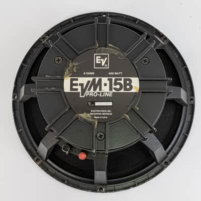 Electro-Voice EVM-15B Proline 15" Speaker 400W 8 Ohm EV Driver