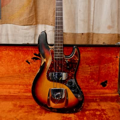 Fender Jazz Bass 1964 - Sunburst image 2