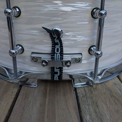 Highwood Snare Drum 1976 Legacy Beech 14x6 2015 - Vintage Cream Oyster image 12