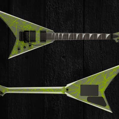 2025 USA JACKSON CUSTOM SHOP / SPECIAL EDITION RHOADS \ ACID SPLATTER BATTLESHIP image 1