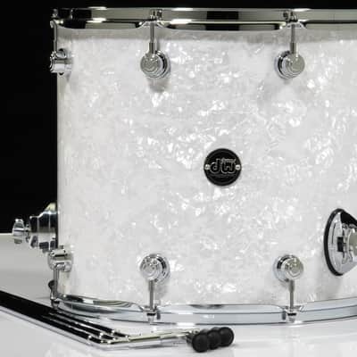 DW Performance Series 14X16 Floor Tom - White marine image 3