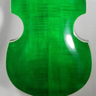 Hofner HI-459-PE-GR Ignition Pro Violin Style Electric Guitar - Green image 9