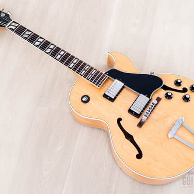 1981 Gibson ES-175 Vintage Hollowbody Guitar Natural, Time Capsule w/ Tim Shaw PAFs, Case image 12