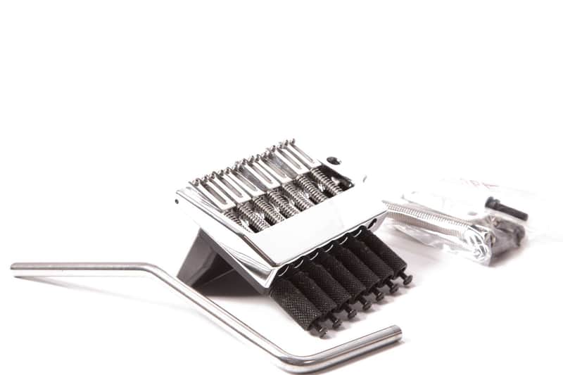 Hipshot Headless Guitar System 7 String Chrome Tremolo Bridge USA 4HV700C-B image 1