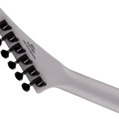 Jackson X Series Rhoads Electric Guitar RRX24, Laurel Fingerboard, Battleship Gray with Black Bevels image 9