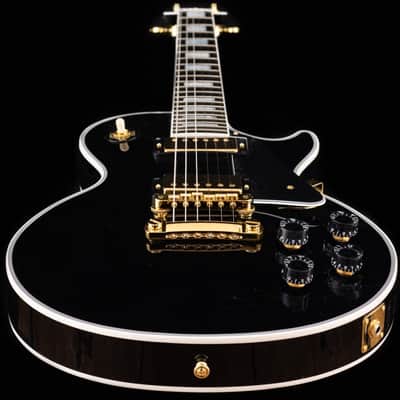 Gibson Custom Les Paul Custom w/ Ebony Fingerboard Gloss Ebony image 3