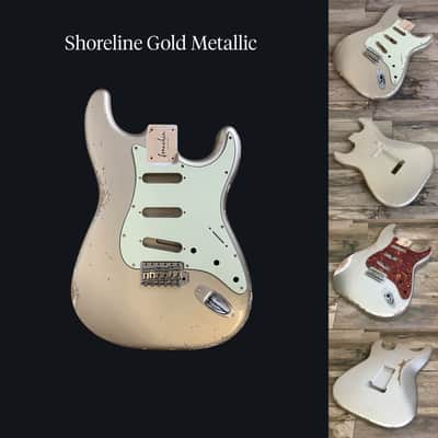 Made to Order - FRANCHIN Mercury guitar body Relic Aged 100% Nitro Lacquer (Sunburst/ Black/ White/ Blue/ Green/ Yellow/ Red/ Pink/ Burgundy/ Purple/ Gold/ Silver, etc.) Basswood Poplar Stratocaster-Strat-S-Style Made in Italy image 23