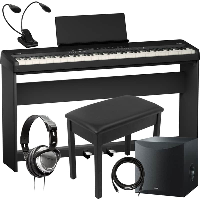 Roland FP-40 Digital Piano - Black COMPLETE HOME BUNDLE PLUS image 1