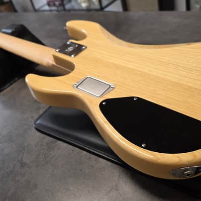 ESP Surveyor 5 Bass Natural Ash EMG Five String Pro Artist Studio Bass 2010 OHSC MIJ Japan Precision-Jazz Body image 18