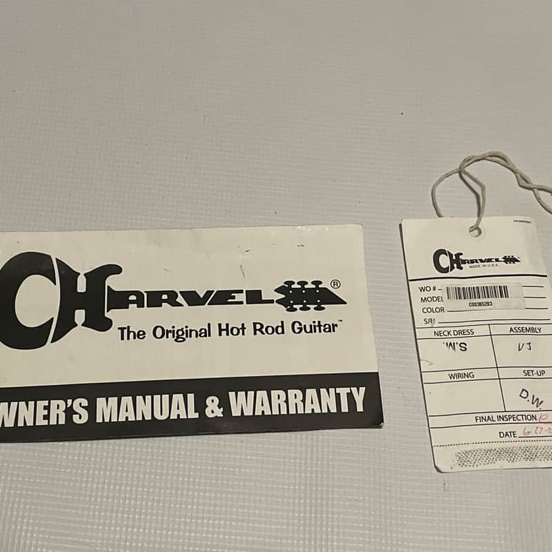 2008-09 Charvel San Dimas Black