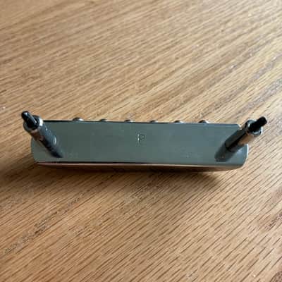Fender 770-9942-049 American Professional Jaguar / Jazzmaster Bridge Assembly 2017 - Present - Nickel image 3