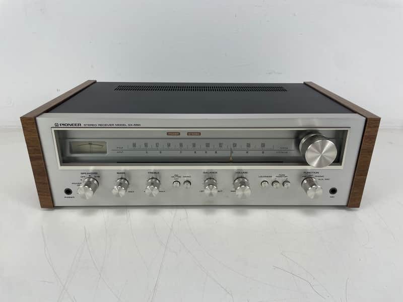 Pioneer - SX-550 - Stereo Receiver - Serviced (Repaired/Rewrapped/Repainted) image 1