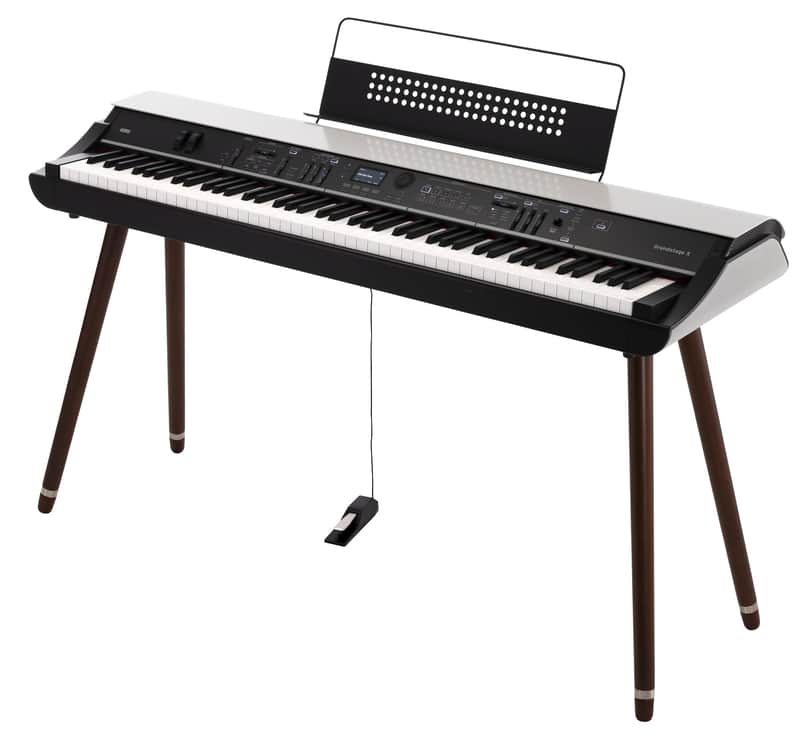 Korg Grandstage X Stage Piano with Wooden Legs image 1