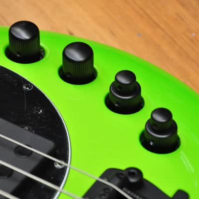 Ernie Ball Music Man Bongo 4 HH - Mantis Green image 8
