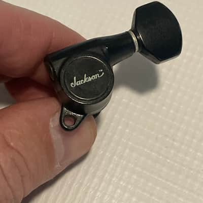 1980's Japan Charvel Jackson Model Series GOTOH TM Logo Tuners Tuning Pegs 6 In Line image 7