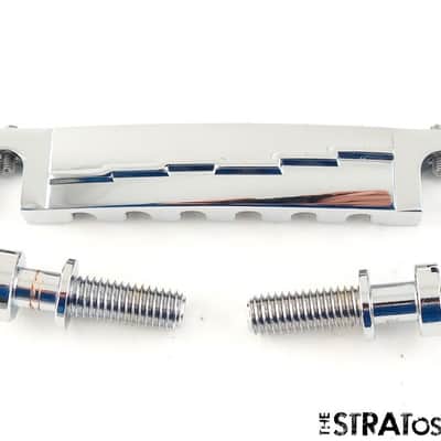 Fender Squier Paranormal Strat-O-Sonic BRIDGE Chrome, Parts Wrap-Around!