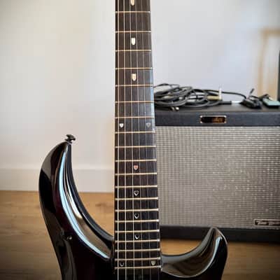 Ernie Ball Music Man John Petrucci Signature Monarchy Series Majesty 6 - Black Knight image 7