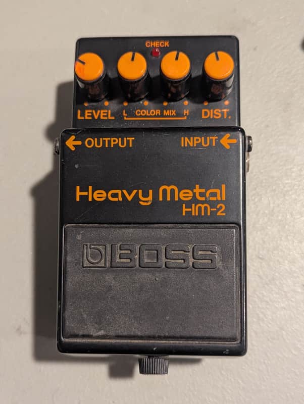 Boss HM-2 Heavy Metal (Black Label) 1983 - 1988 - Black image 1