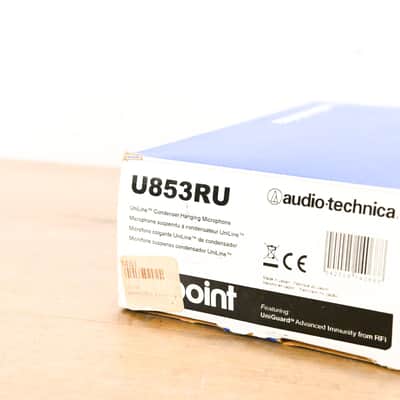 Audio-Technica U853RU UniLine Condenser Hanging Microphone CG015V3 image 12
