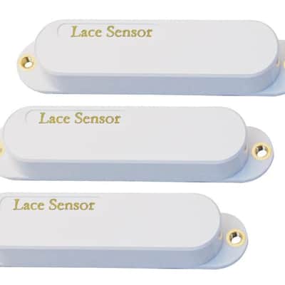 Lace Sensor Gold Strat SSS Set - white image 2