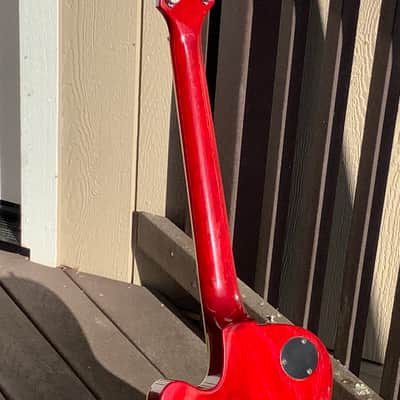 DeArmond M-72 2001 Crimson Red Transparent image 9