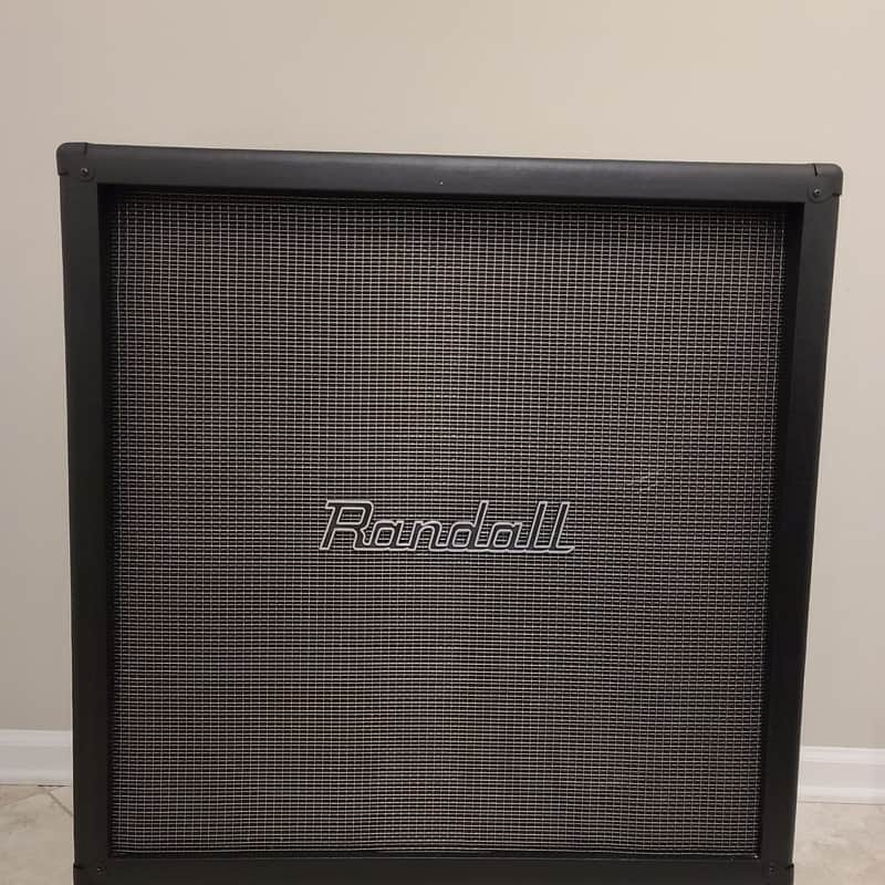 Randall Model R412 Stereo Unloaded (No Speakers) 2007 Black With Silver Grille image 1