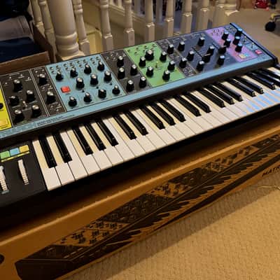 Moog Matriarch 49-Key Semi-Modular Analog Synthesizer 2019 - Present - Black / Multi-Colored Panel