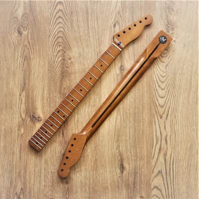 Telecaster Roasted Maple Vintage Guitar Neck Nitro Satin 21 Fret image 12
