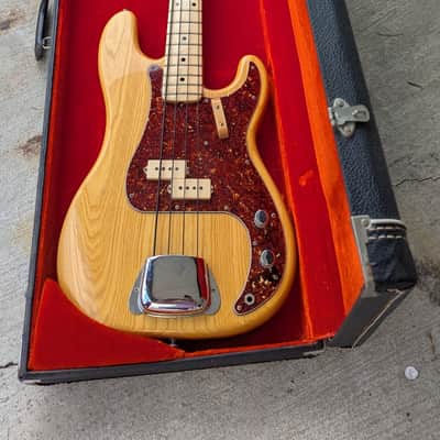 Fender Precision bass 1976 - Natural ash image 8