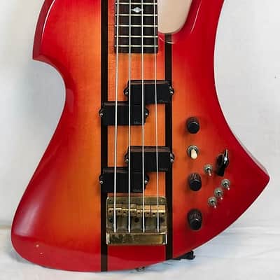 B.C. Rich Vintage 1982 Mockingbird Electric Bass, Neck Through, W/Original Hardshell Case image 7