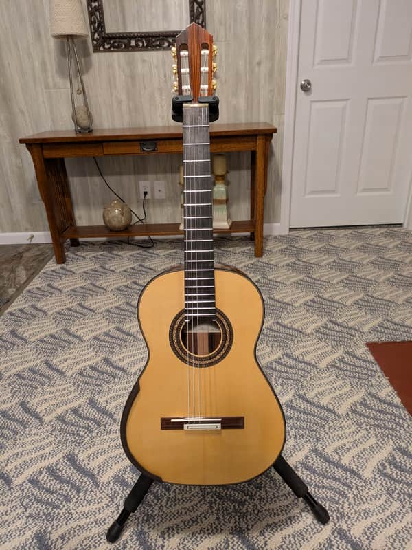 Michael Thames Classical 2022 - Cocobolo with Spruce Double Top