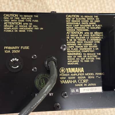 PA Speakers, Yamaha Amps, and Yamaha EQs -- Great Condition image 4
