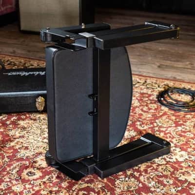 QUIK LOK - BZ7 Professional Quick-Setup Musician Stool - Heavy Duty Steel Performance Chair with 10-Second Fast Folding Frame and Thick Cushioned Seat, Portable Design for Gigging Musicians, Black image 10