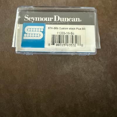 Seymour Duncan STK-S6 Custom Stack Plus Strat Pickup 2010s - Black image 3