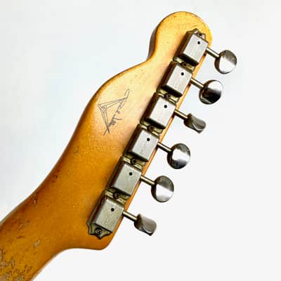 Fender Telecaster 53 Heavy Relic Paul Waller Masterbuilt 2024 Custom Shop Butterscotch Blonde image 17