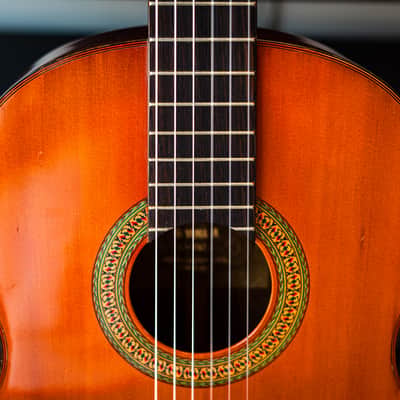 Vintage Yamaha G-180A Classical Guitar • Solid Spruce Top • MIJ • Early 1970s image 3