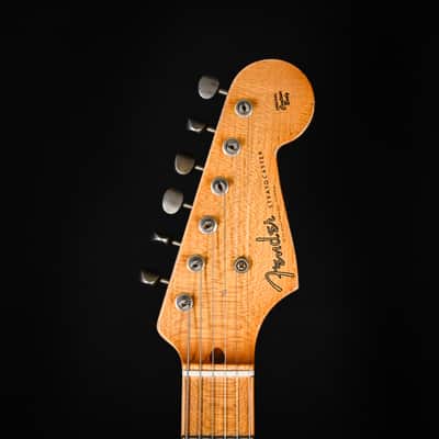 Fender Custom Shop Masterbuilt Vince Van Trigt Wildwood 10 '57 Stratocaster Journeyman- Faded Aged 2 Color Sunburst 2023 (R132772) image 9
