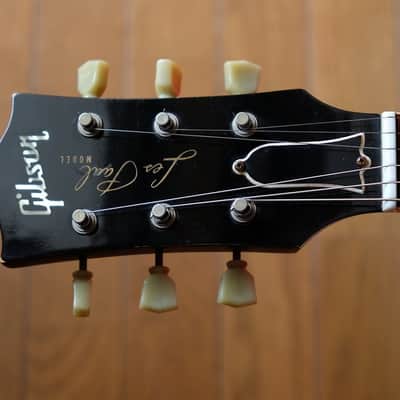 Super Rare Black Top 2006 Gibson Les Paul 1957 Yamano All Mahogany Custom Shop Historic Reissue R7 image 7