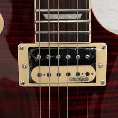 Vintage V100TWR Reissued Series Single Cut 2010s Trans Wine Red image 2