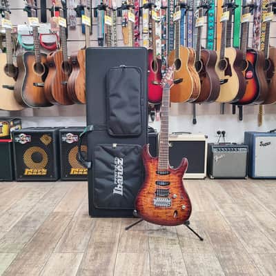 Ibanez IBANEZ PREMIUM SA960QM-BTB - Brown Topaz Burst image 4