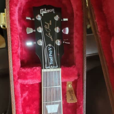 Gibson Les Paul traditional pro V 2022 - Satin Iced Tea image 2
